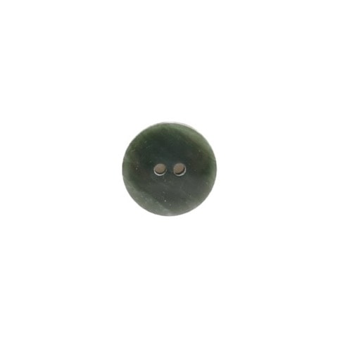 ボタン 縞模様 ダークグリーン 15mm 1個入 | 手芸センタードリーム公式