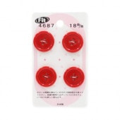 �����ɥܥ��� No4687 ��å� 18mm 4����
