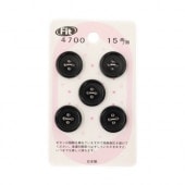 �����ɥܥ��� No4700 �֥�å� 15mm 5����