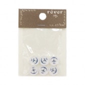 �ܥ��� �ץ��� �������� �ۥ磻�ȡߥͥ��ӡ� 11.5mm 6����