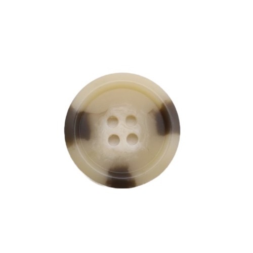 ボタン ベージュ×ブラウン 25mm 1個入 | 手芸センタードリーム公式通販