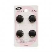�����ɥܥ��� No2797 �ǥ�����ܥ��� �֥�å� 15mm 4����