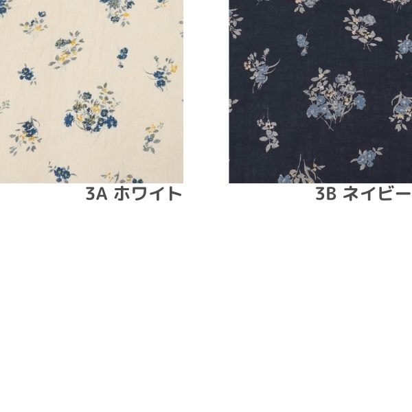 大特価処分】生地 インド製 スラブ花柄プリント (3)（割引クーポン