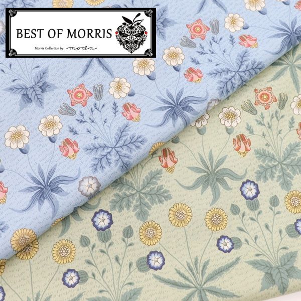 モリス 生地 MODA BEST OF MORRIS ベストオブモリス シーチング 33493
