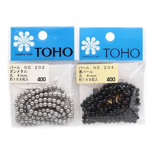 TOHO 丸 4mm 約168粒入 | 手芸センタードリーム公式通販サイト