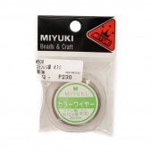 MIYUKI ステンレス線 カラーワイヤー ＃32 H509 12m巻 | 手芸センター