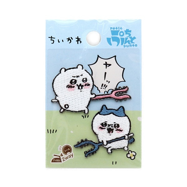 ちいかわ シールワッペン ちいかわ ヤーッ！ GW-1085-1A | 手芸