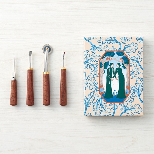 ソーイングツールセット〈ウォールナット〉 21-237 | 手芸センター