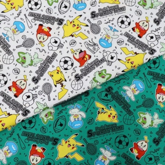 生地 ポケットモンスター スポーツ柄 G-6122 | 手芸センタードリーム