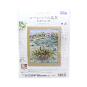 〈洋書〉にわの小さななかまたち クロスステッチ Olympus 刺繍 刺しゅう キット オリムパス 小さななかまたち