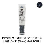MIYUKI �������ӡ��� �����ɥӡ��� ��ϻ�ѥӡ�����3mm��8/0 2CUT�� ��130γ ��3g�� �� #452(913) ������