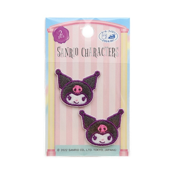 クロミ シールワッペン 2枚入 SCW480-SCW49 | 手芸センタードリーム