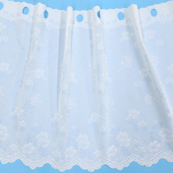 生地 カフェカーテン ホワイト SC-6155 | 手芸センタードリーム公式