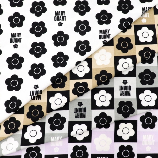 生地 マリークワント オックス デイジー柄 【ドリーム限定】 DR2410-2