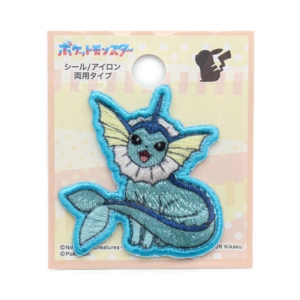 ポケモン シャワーズ シールワッペン POS035 | 手芸センタードリーム