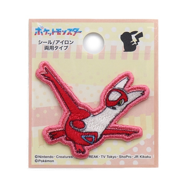 ポケモン ラティアス シールワッペン POS040 | 手芸センタードリーム