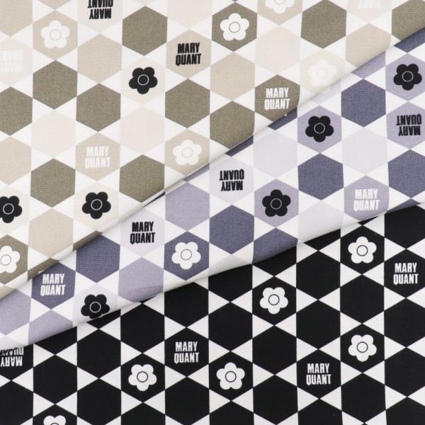 生地 マリークワント オックス ヘキサゴン柄 【ドリーム限定】 DR2410
