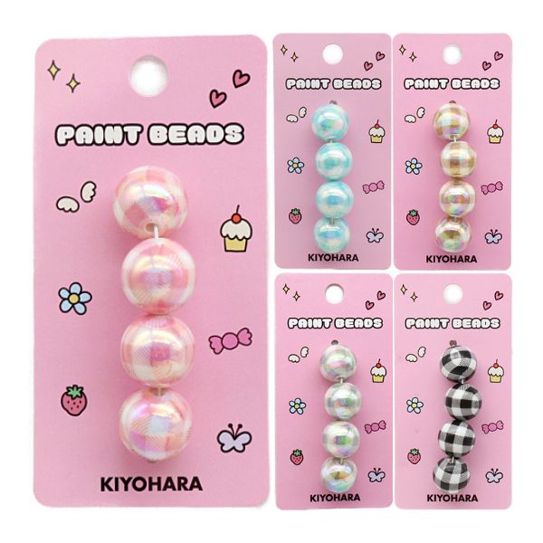 チェックビーズ16mm 4個入 PTB-09 | 手芸センタードリーム公式通販サイト
