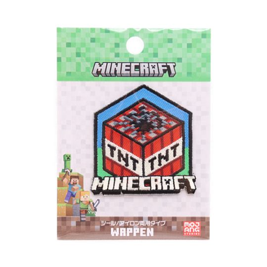 アブさま　専用　リピ6回目　アイロンシール MINECRAFT ワッペン シール/アイロン両用タイプ TNT シールW MYW007