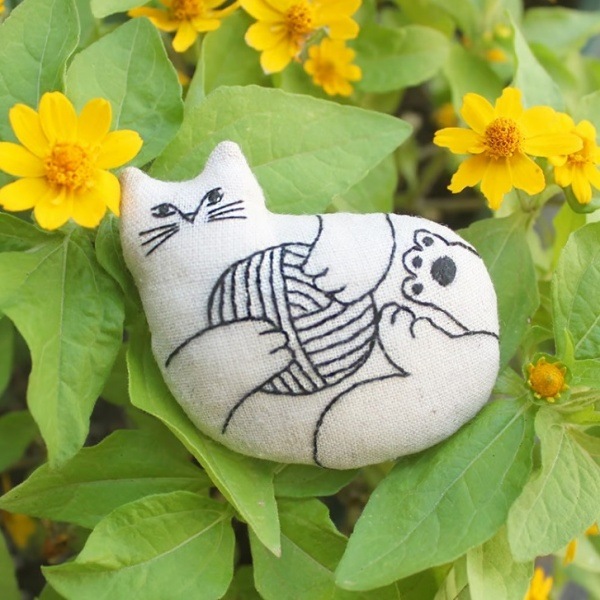 20%OFF特別価格・期間限定5/31まで】nekogao 刺しゅうブローチ キット