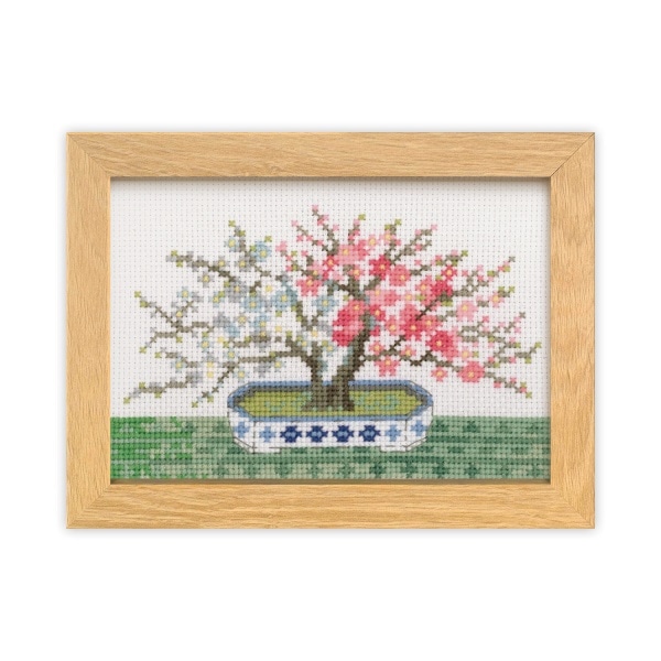 オリムパス 刺しゅうキット クロスステッチ 12ヶ月のBONSAI マリー