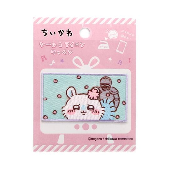 ちいかわ シール&アイロンワッペン アニメちいかわタイトルシール