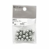 MIYUKI Bijoux コットンパール 6mm 14個入 ホワイト J683/6 | 手芸