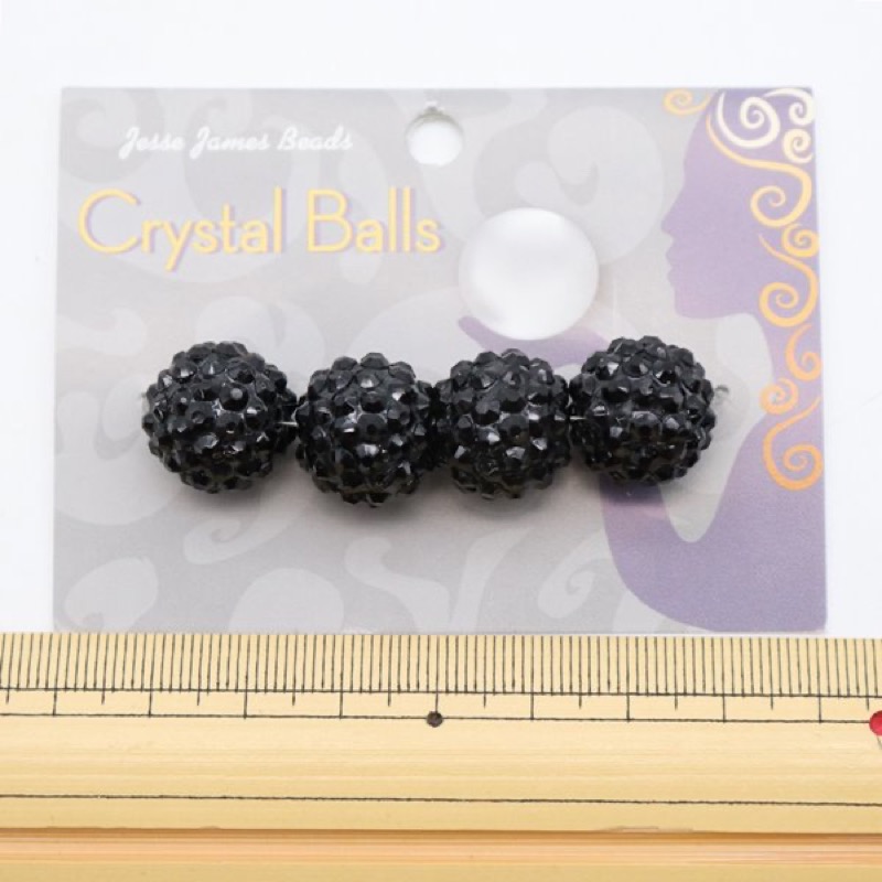 Crystal Balls ���ꥹ����ܡ��� 15mm 4�ĥ��å� �����å� 6532