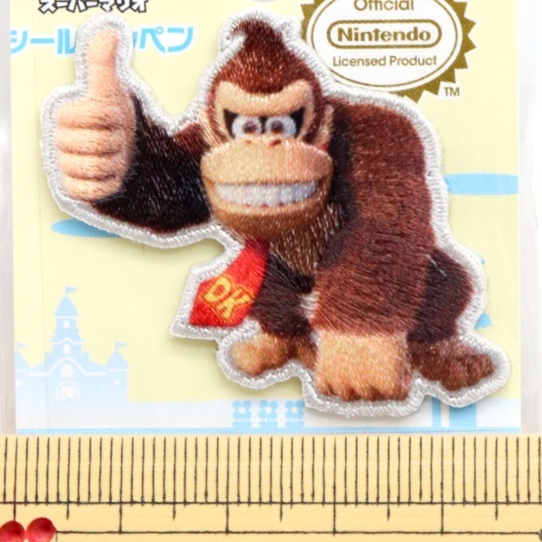 ドンキーコング　ステッカー　スーパーマリオカート　初期品　限定品　グッズ 楽天市場】マリオカート ワールド シールワッペン ドンキーコング