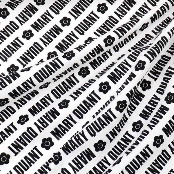 生地 マリークワント バイアスロゴ柄 AP1030H-2 | 手芸センター