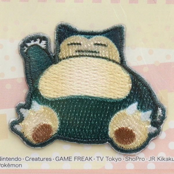 ポケモン カビゴン シールワッペン POS010 | 手芸センタードリーム公式