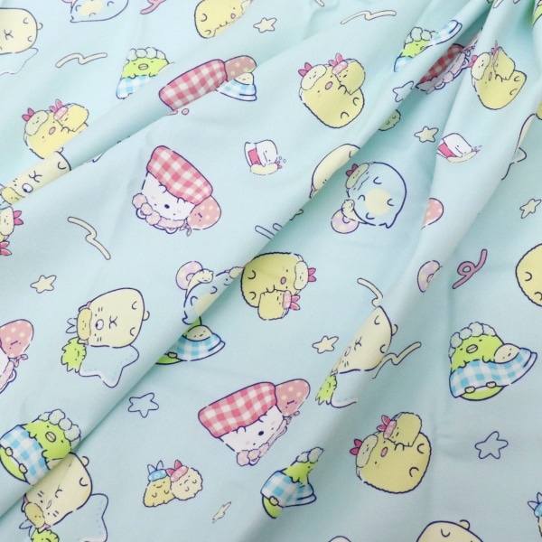 Cat　0102 ♡ 生地 すみっコぐらし オックス 夢みる柄 【50cmカットクロス