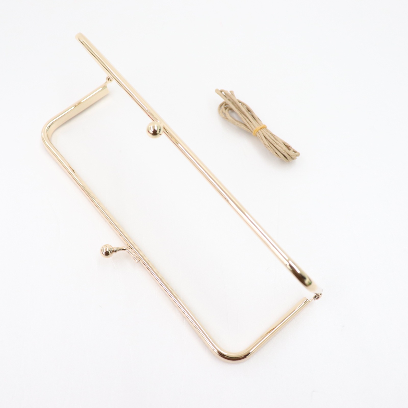 バニティボックス用口金 19.7×6.7cm ゴールド | 手芸センタードリーム