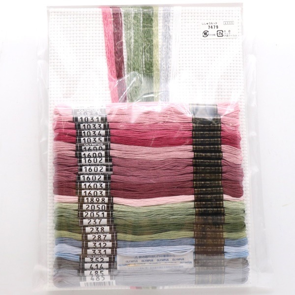 オリムパス クロス・ステッチししゅうキット オノエ・メグミ フラワー