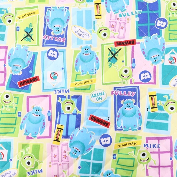 モンスターズインク生地 2021BTS】生地 オックス【キルト】モンスターズインク | 手芸