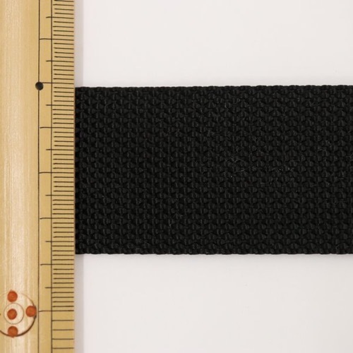 PPテープ 38mm幅 ブラック（50cm単位） | 手芸センタードリーム公式