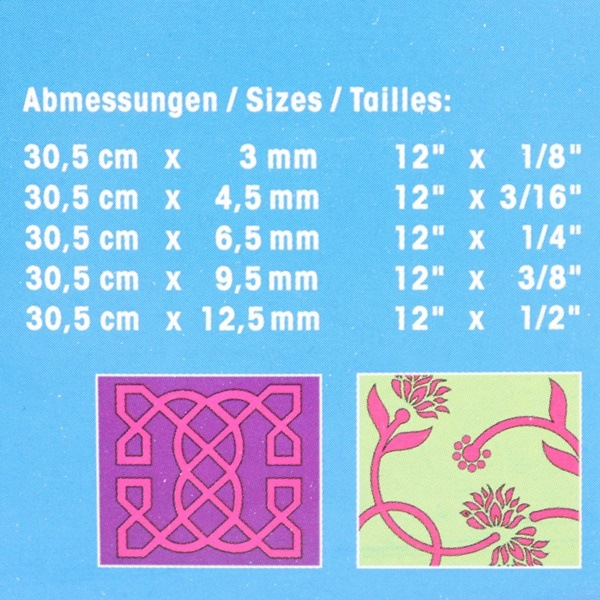 Prym ǮХС 5ܥå 3053mm/4.5mm/6.5mm/9.5mm/12.5mm No.611 309