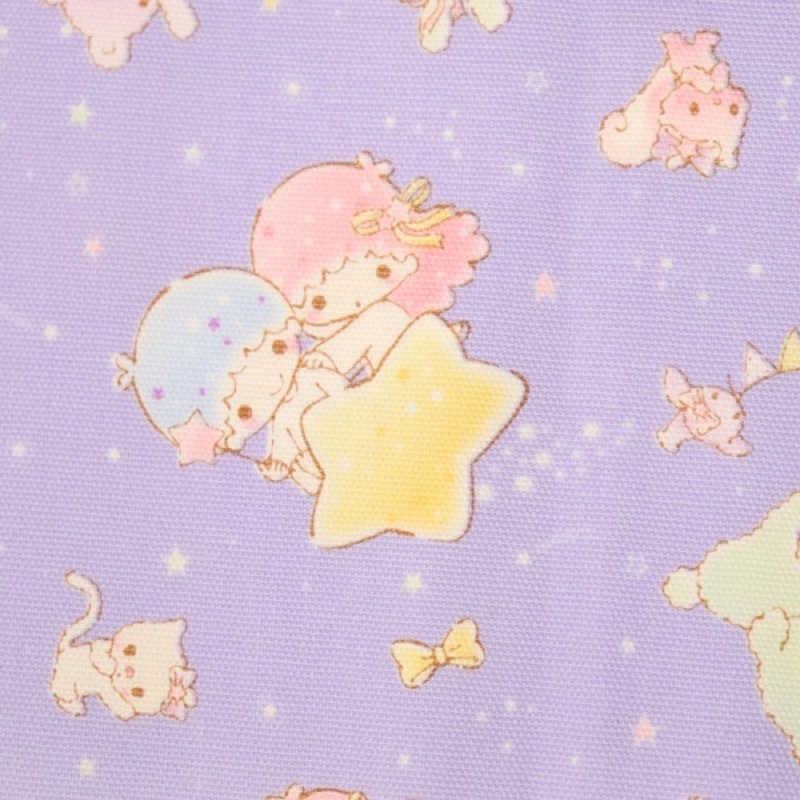 生地 ｄｒｍ サンリオオックス リトルツインスターズ キキララ ほしぞら柄 50cmカットクロス 手芸センタードリーム通販ネットショップ