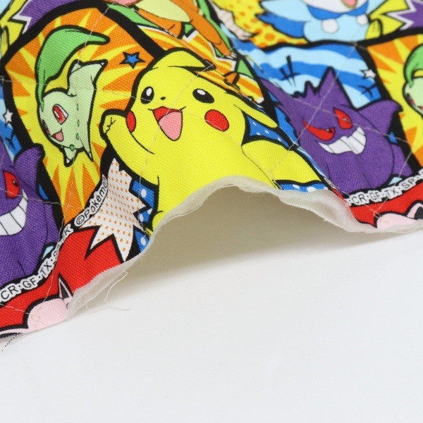 生地 ポケモン コミック柄 オックス 【キルト】 【50cmカットクロス