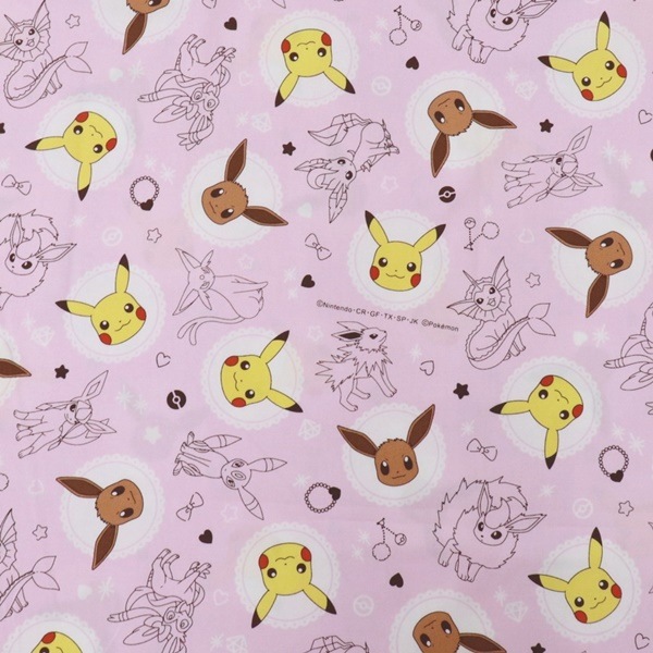 生地 ポケットモンスター イーブイ柄 G-6119 | 手芸センタードリーム 