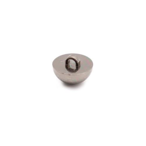 ボタン メタル調 アンティークシルバー 15mm 1個入 | 手芸センター 