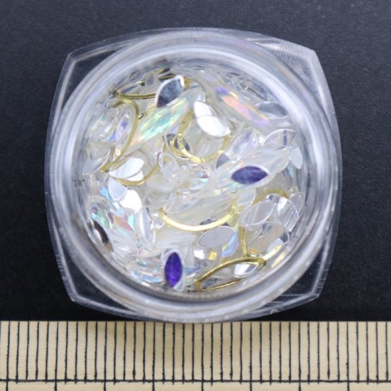 デザインパーツ アソートセット クリアー系 RS-415 | 手芸センター