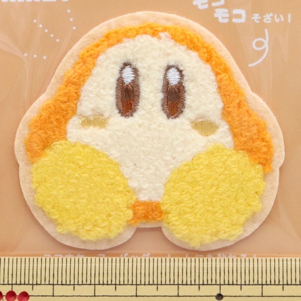 モコモコ刺繍ステッカー ワッペン（アイロン･シール両用タイプ) 星のカービィ ワドルディ SR-5541613WD-手芸センタードリーム公式通販サイト