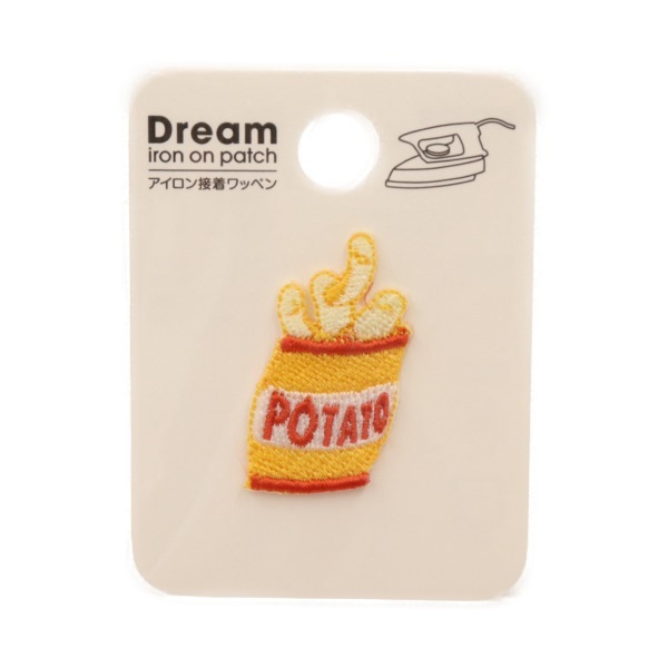 刺繍ワッペン 417 ポテトチップス | 手芸センタードリーム公式通販サイト