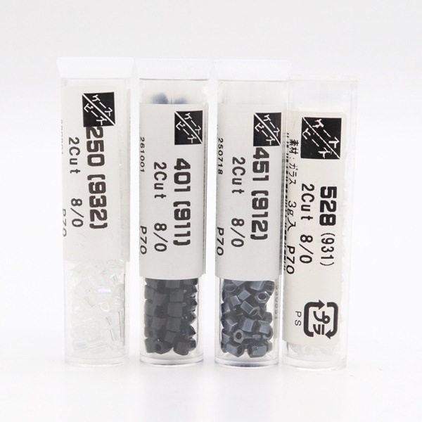 MIYUKI �������ӡ��� �����ɥӡ��� ��ϻ�ѥӡ�����3mm��8/0 2CUT�� ��130γ ��3g�� ��