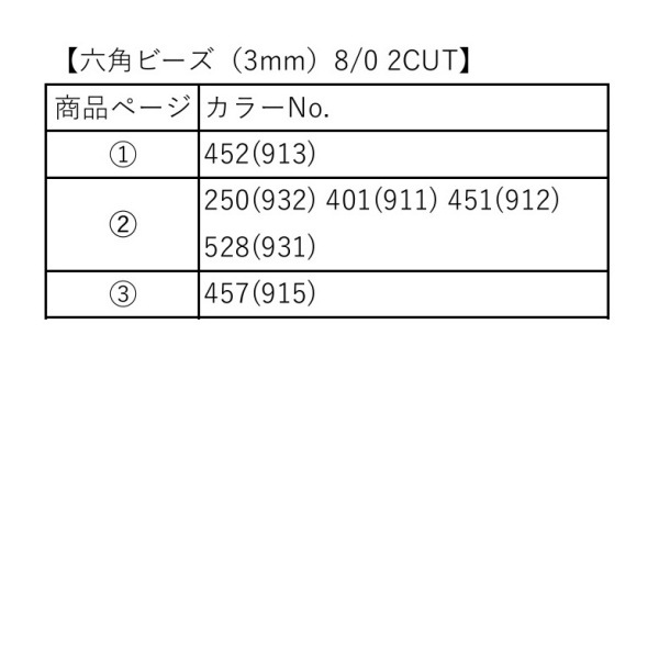 MIYUKI �������ӡ��� �����ɥӡ��� ��ϻ�ѥӡ�����3mm��8/0 2CUT�� ��130γ ��3g�� �� #457(915) ��������դ�