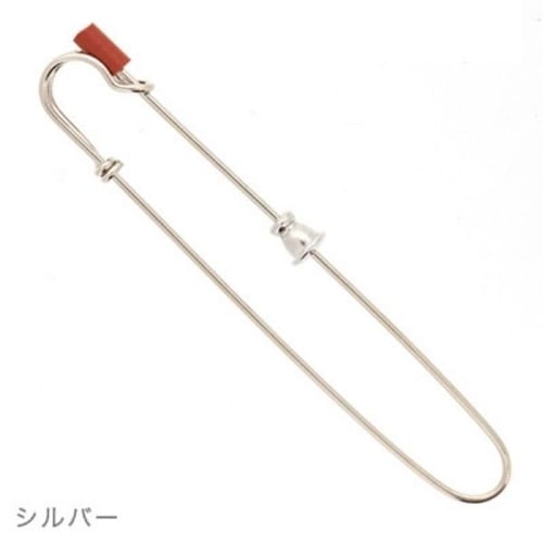 Pt900ピンブローチ MIYUKI ブローチピン シルバー色 1個入 K2676//S | 手芸センター