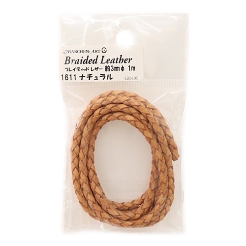 ブレイディッドレザーコード(3mm) 1m | 手芸センタードリーム