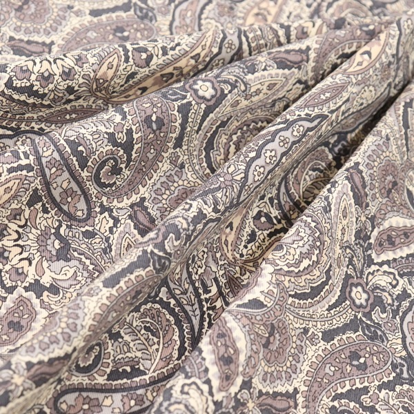 生地 ツイルプリント ペイズリー柄 KSP5846【商用利用可】 | 手芸