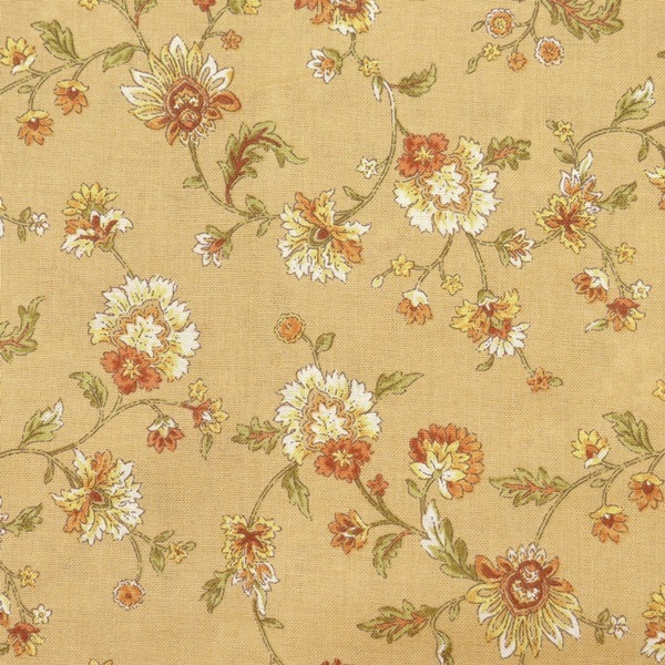 生地 Chintz 花更紗1 綿コンパス生地 | 手芸センタードリーム